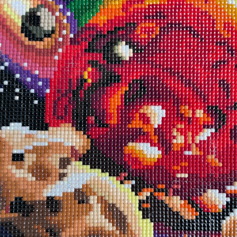 COMPLETED Solar System Diamond Dotz - Picture 2 of 4